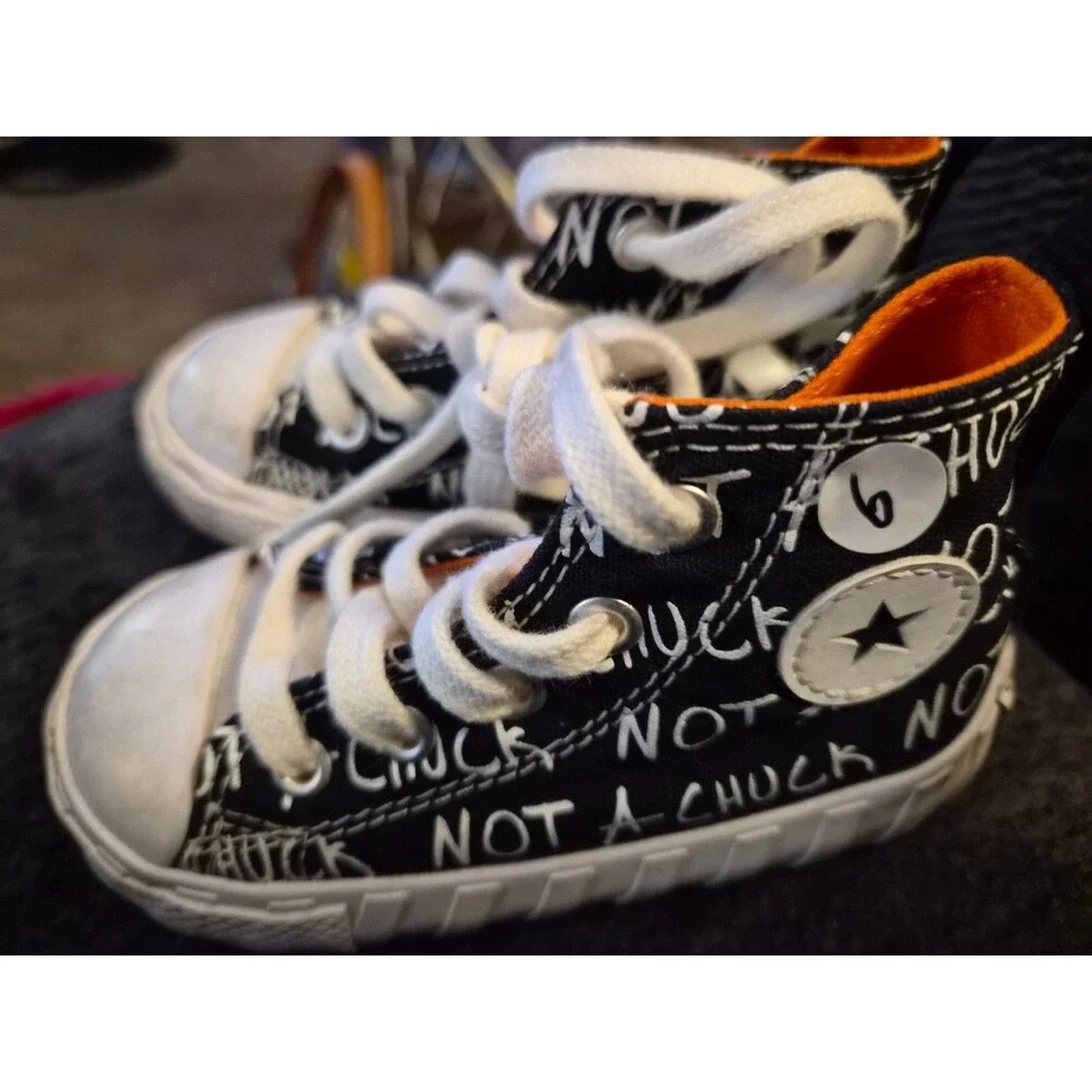 Toddlers Size 6 - Converse Chuck Hi UNT1TL3D - Black🔥🔥🔥Great Condition 🔥🔥